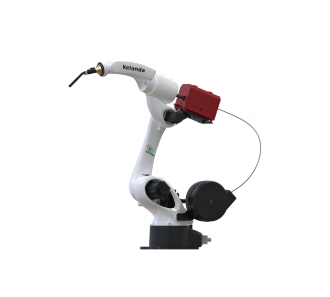 6 Axes welding robot arm with max payload 8KG and working radius 1465mm