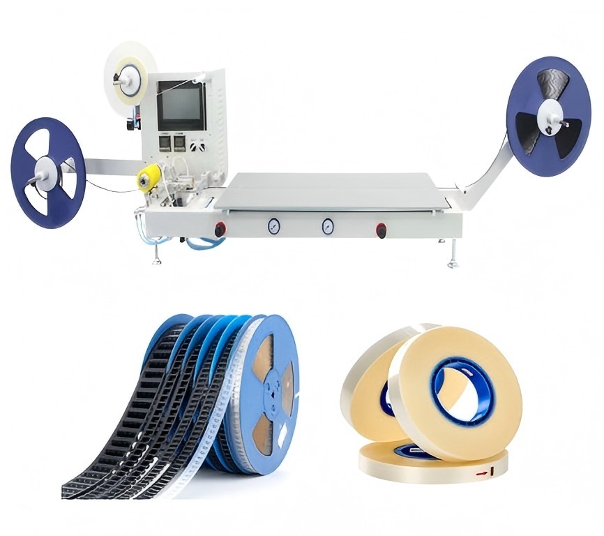 Semi-automatic SMD taping machine 1 Semi-automatic SMD taping machine for reel packaging