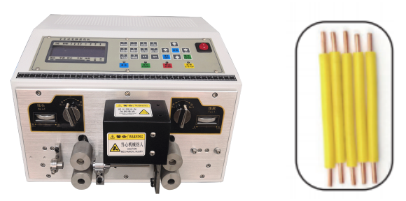 Wire stripping and cutting machine 1 Wire stripping and cutting machine for high-speed wire processing