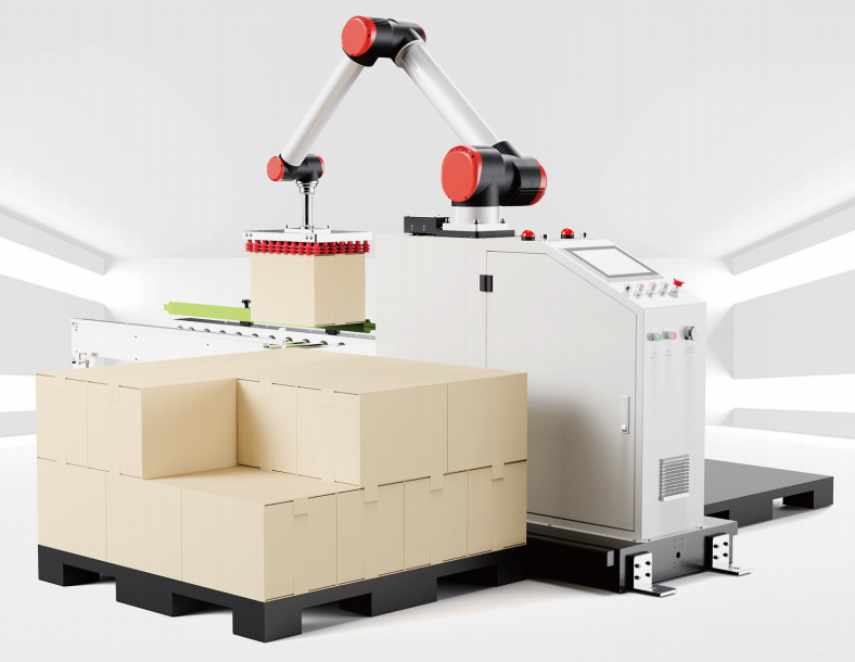 Palletizing and Stacking Robot arm